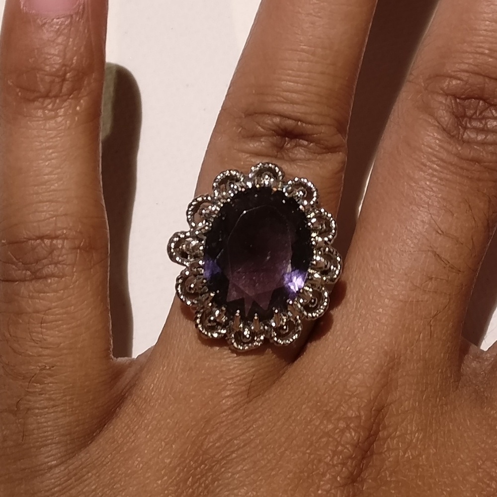 Banana Republic Purple Vintage Inspired Ring